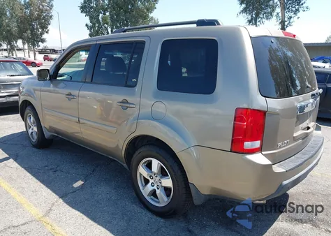 2009 Honda Pilot Ex из США, поврежденный, VIN 5FNYF38409B000766
